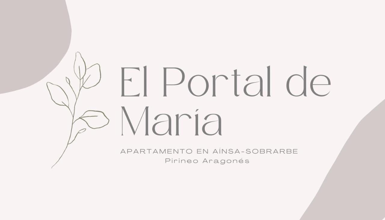 El Portal De Maria Apartment Ainsa Bagian luar foto